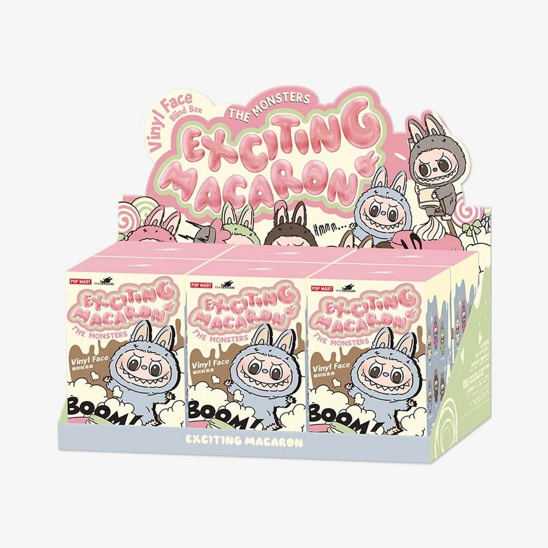 Popmart Official | 100% Authentic Blind Box Labubu “Exciting Macaron” | The Monsters Series